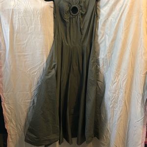 Khaki Summer Dress